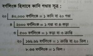 বর্গলিংক হিসাবে কানি গণ্ডার সূত্র 