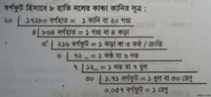বর্গলিংক হিসাবে কানি গণ্ডার সূত্র 